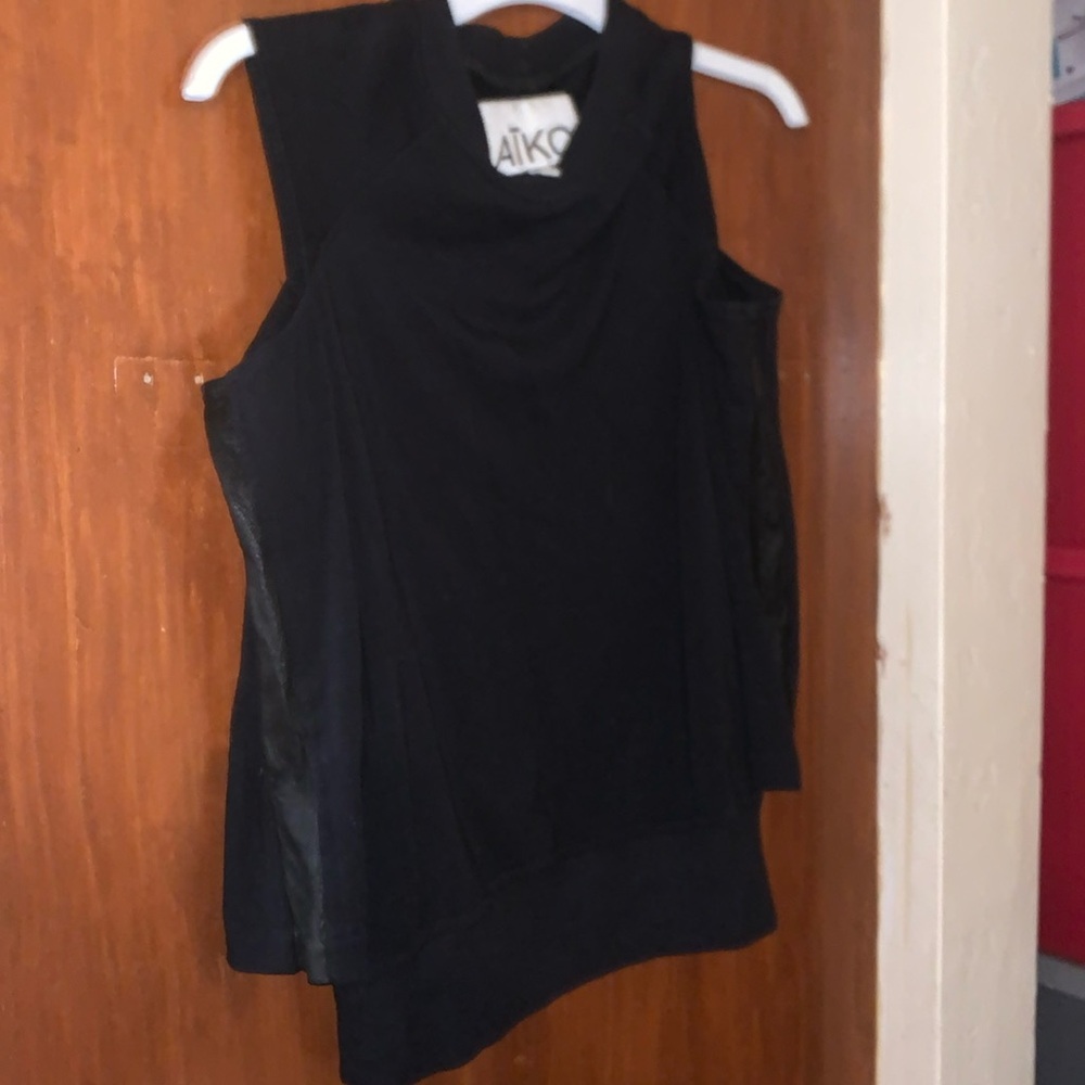 Atko black blouse